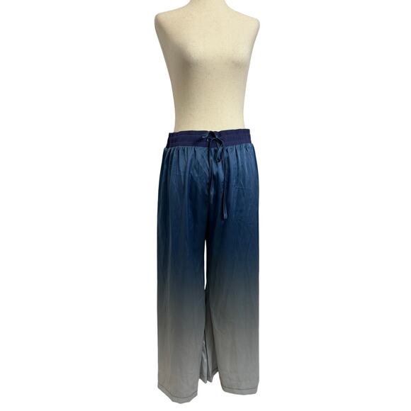 Tahari Pants - NWOT Tahari 3/4 Length Wide Leg Pant Blue - Size M